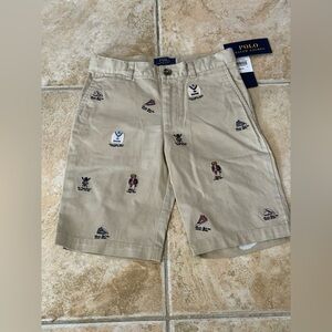 POLO Ralph Lauren 7 Kids Khaki Shorts